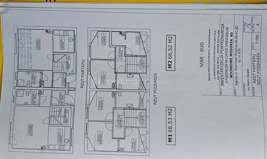 Dom i rezydencja 73,00 m², oferta nr , SDRUGI172, Kąpino, Wichrowe Wzgórze