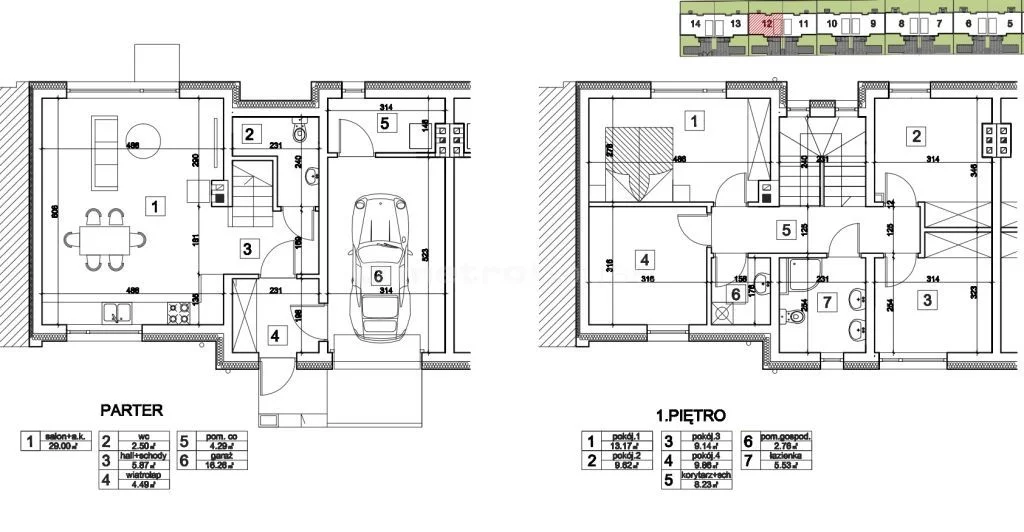 Dom 121,00 m², oferta nr , SDDOSE154, Ożarów Mazowiecki, Gierymskiego