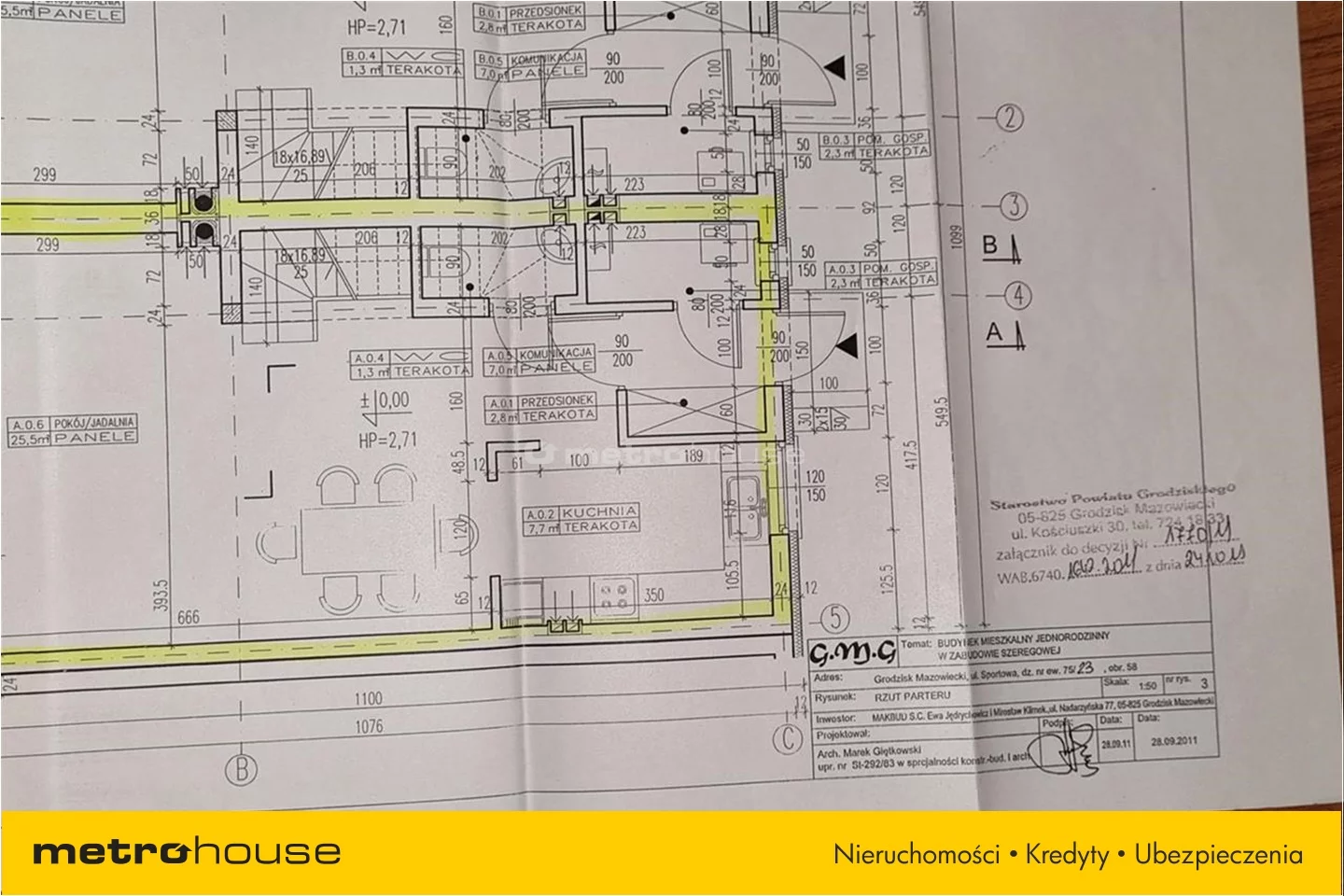 Dom 120,00 m², oferta nr , COTO701, Grodzisk Mazowiecki