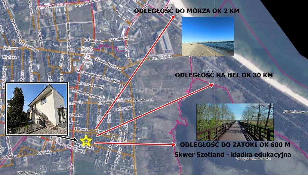 Dom i rezydencja 121,24 m², oferta nr , SDRACO971, Władysławowo, Inżynierska