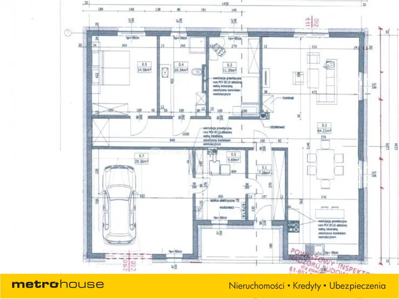 Dom i rezydencja 181,71 m², oferta nr , KOBU889, Krajkowo