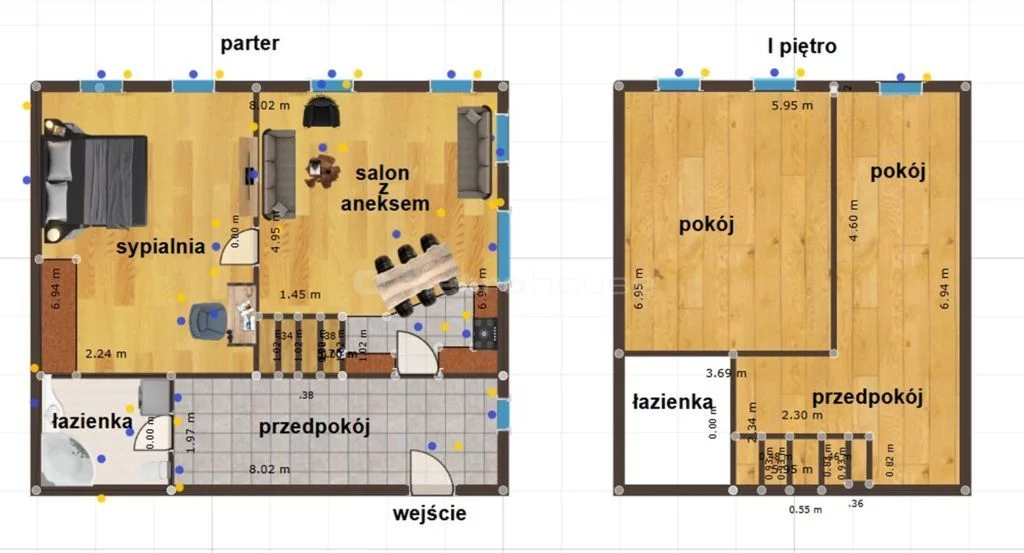Dom 250,00 m², oferta nr , SDBOKY782, Księginice Wielkie