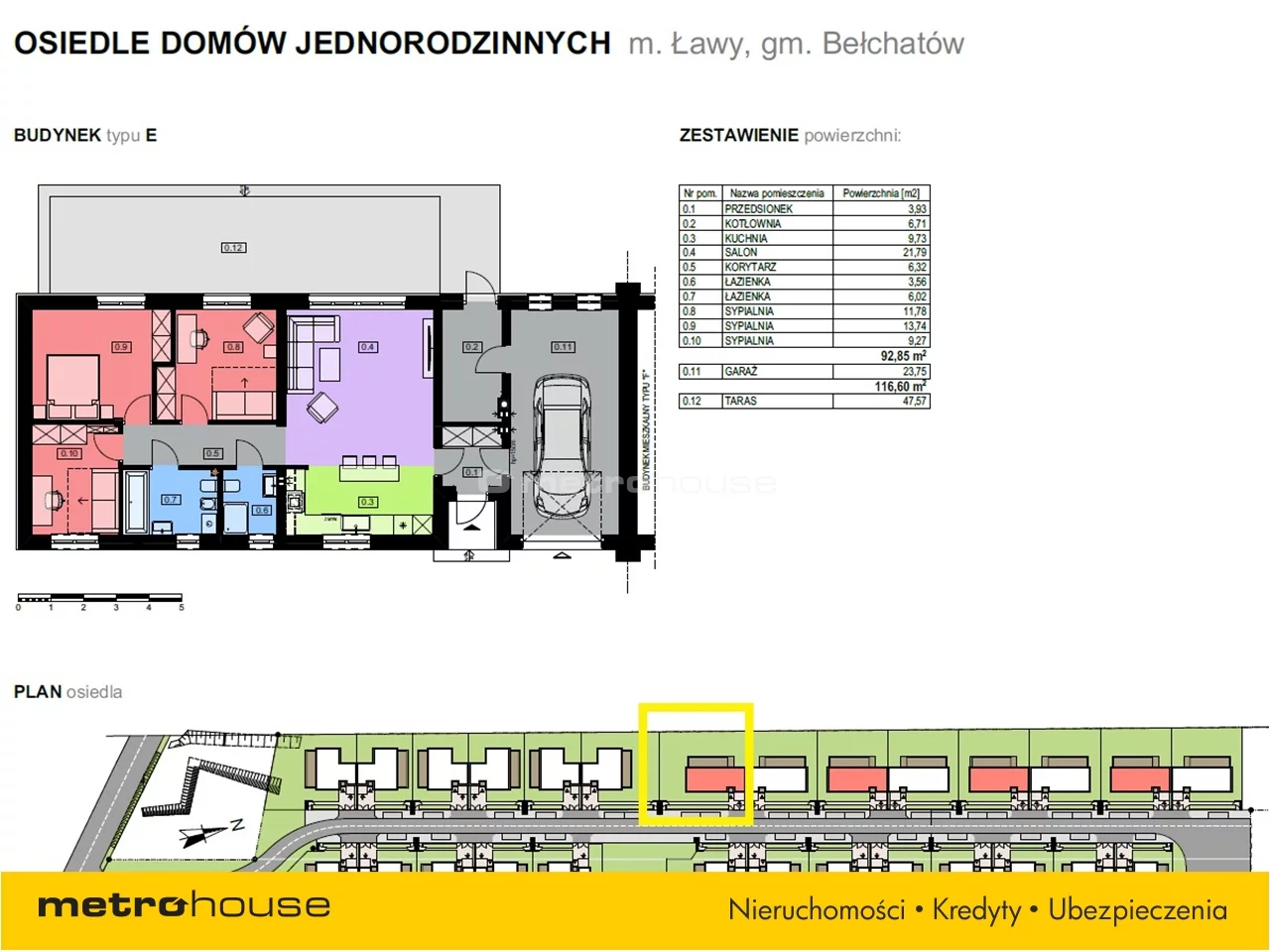 Dom 116,60 m², oferta nr , DACU006, Ławy