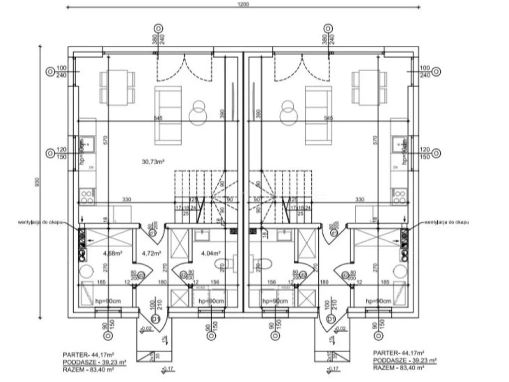 Dom 90,00 m², oferta nr , SDJEMU921, Milanówek