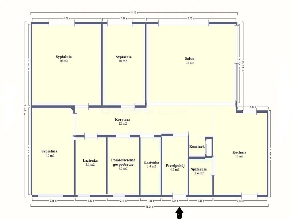 Dom 124,00 m², oferta nr , SDFAMO390, Motycz