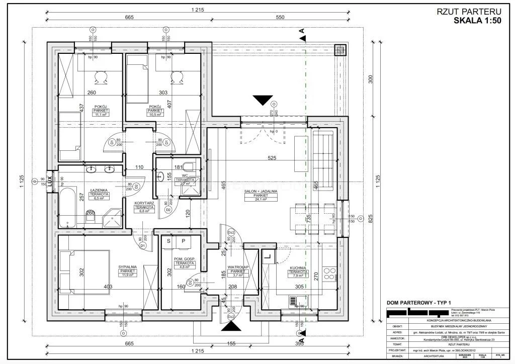 Dom 96,00 m², oferta nr , SDTUDO146, Sanie, Mroźna