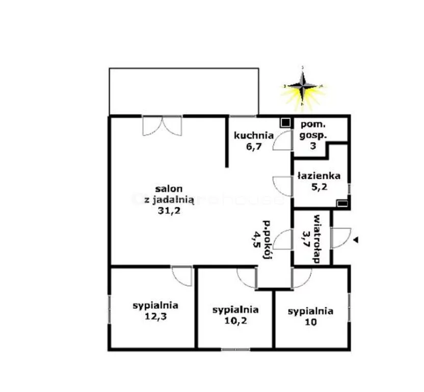 Dom 86,80 m², oferta nr , SDBIDY938, Nowa Wieś Ostródzka