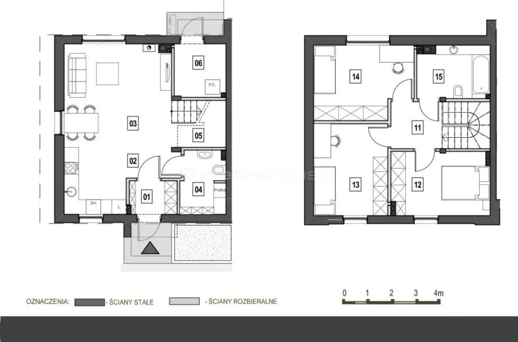 Dom 83,73 m², oferta nr , SDHIBA536, Osowiec