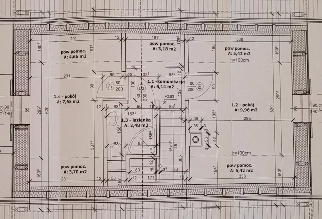 Dom i rezydencja 96,69 m², oferta nr , SDRENO522, Pasterka