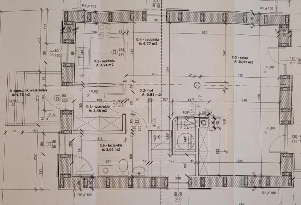 Dom i rezydencja 96,69 m², oferta nr , SDRENO522, Pasterka