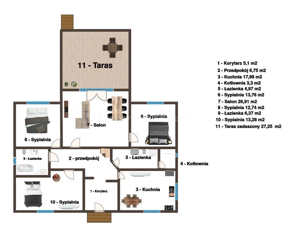 Dom 110,00 m², oferta nr , SDVAGI476, Piława