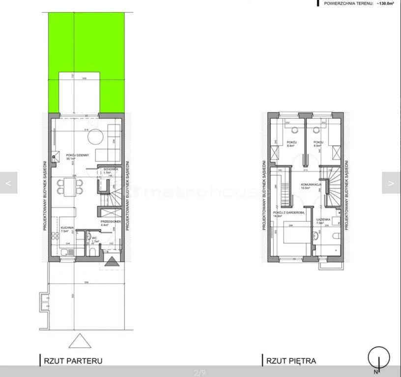 Dom i rezydencja 120,00 m², oferta nr , KAXA546, Poznań, Jeżyce, Jeżyce