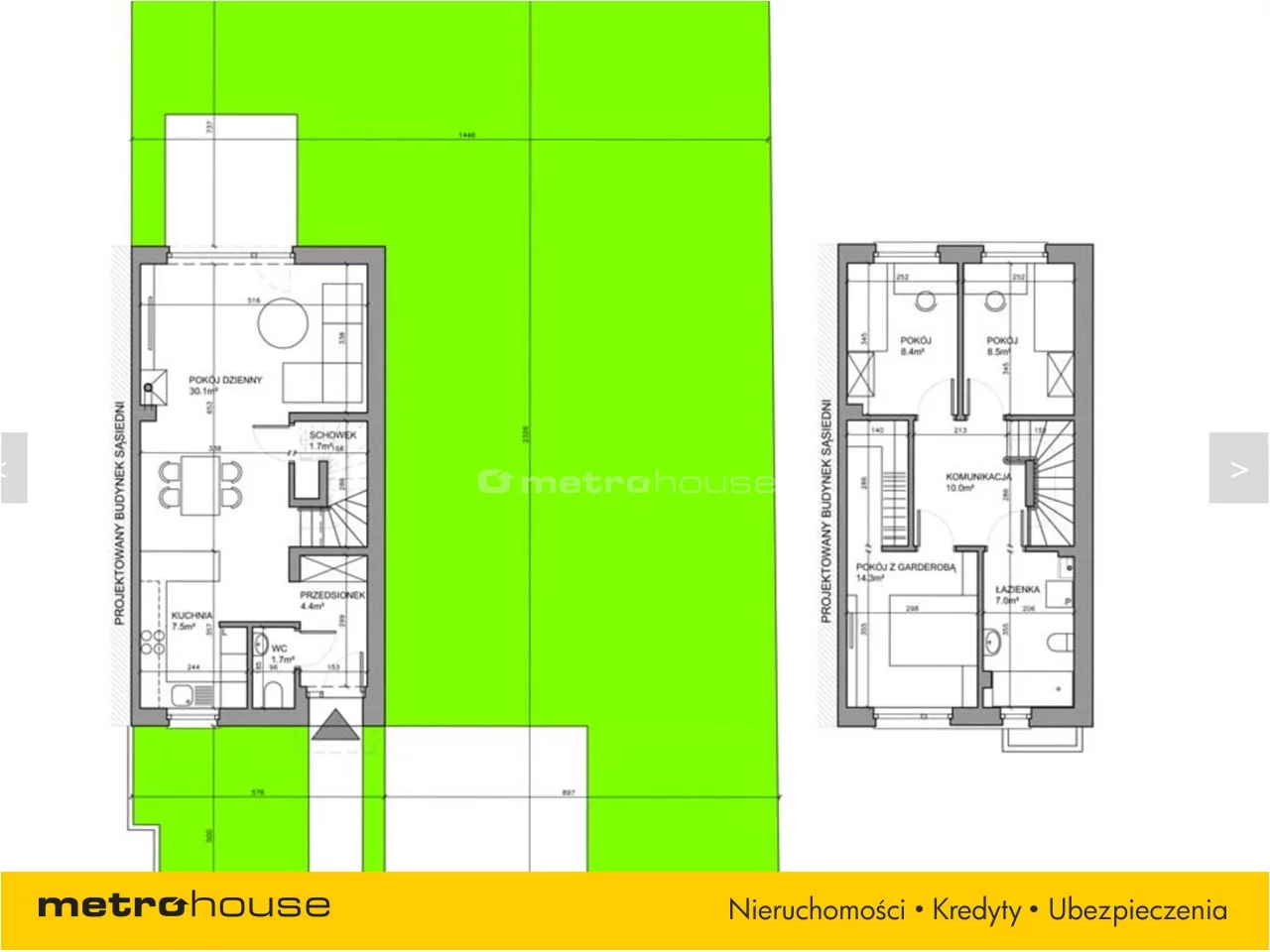 Dom 96,30 m², oferta nr , KYNA001, Poznań, Krzyżowniki-Smochowice, Smochowice