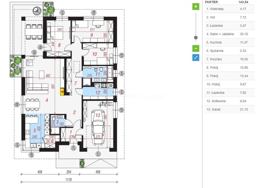 Dom 180,36 m², oferta nr , SDSIFA191, Serock