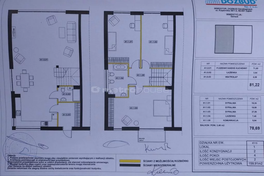 Dom 160,00 m², oferta nr , SDRUJE857, Serock