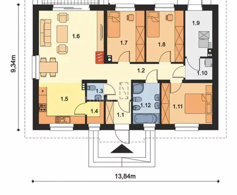 Dom 130,00 m², oferta nr , BEXE610, Słopsk