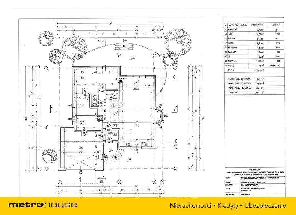 Dom 189,72 m², oferta nr , SDKILI503, Stara Wieś