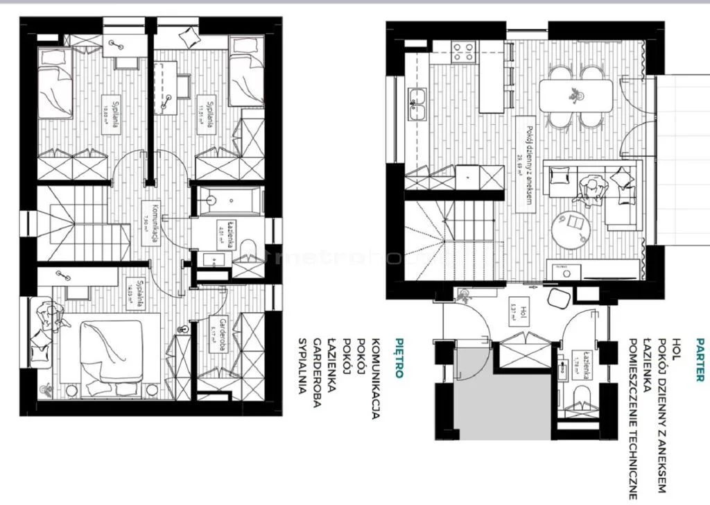 Dom i rezydencja 123,00 m², oferta nr , BEXY005, Swarzędz