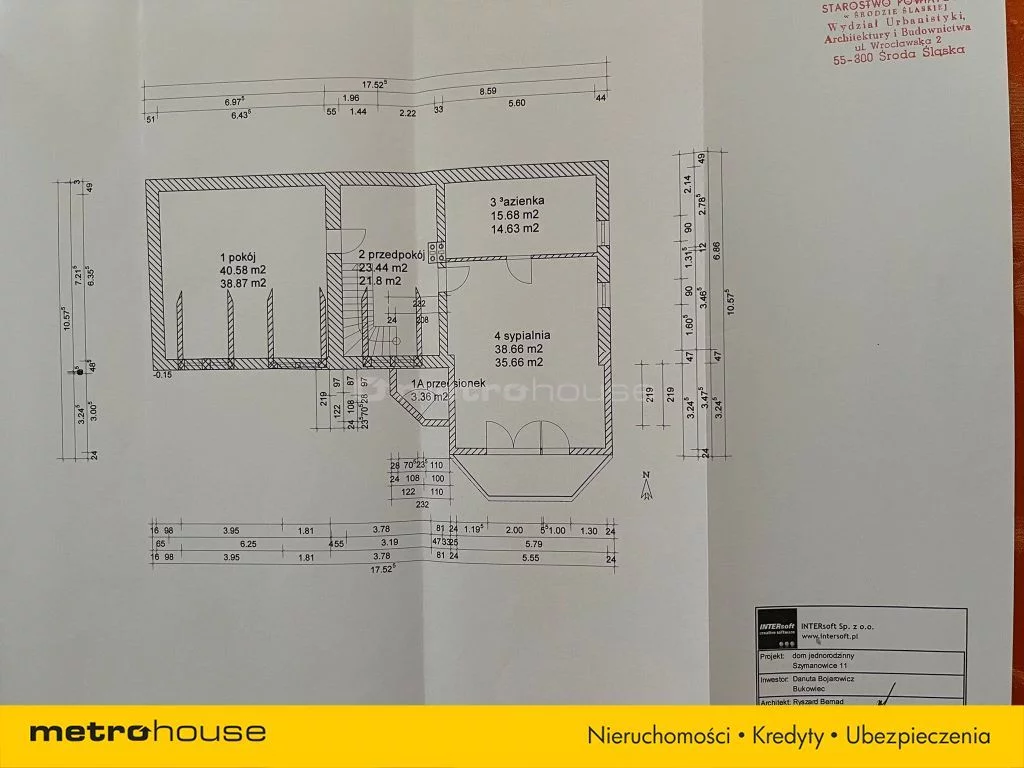 Dom 237,23 m², oferta nr , SDBOZY910, Szymanowice