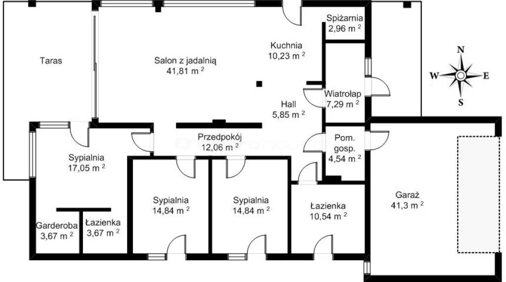 Dom 190,69 m², oferta nr , HYKY163, Wieliszew
