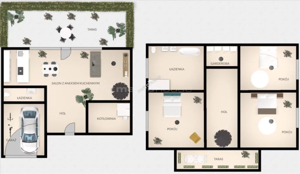 Dom 168,00 m², oferta nr , SDPIBI687, Rąbień AB, Wierzbowa