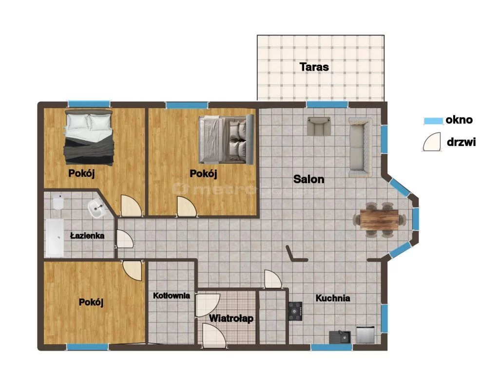 Dom 141,00 m², oferta nr , SDMIME712, Wojciechów