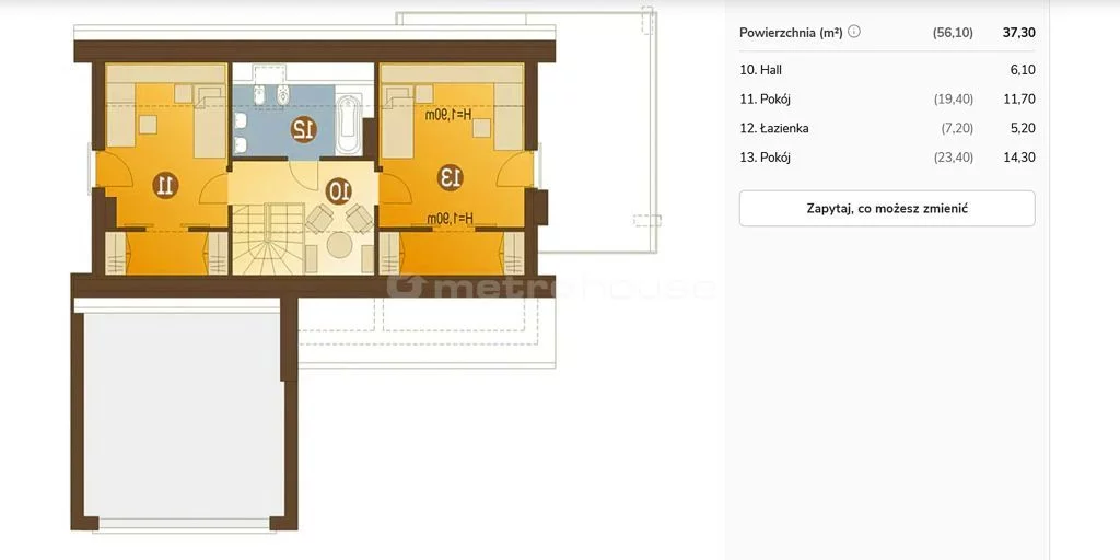 Dom 161,30 m², oferta nr , SDLACE609, Mrzezino, Wrzosowa