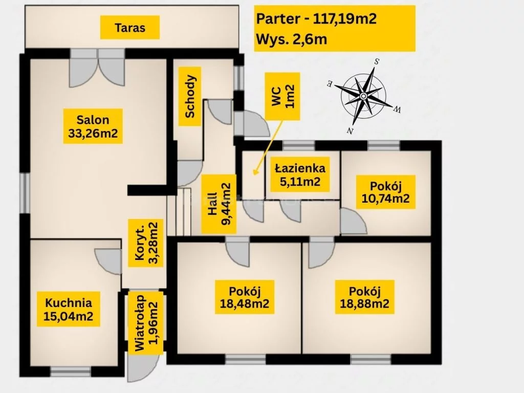 Dom 212,11 m², oferta nr , SDHUBY319, Warka, Wysockiego