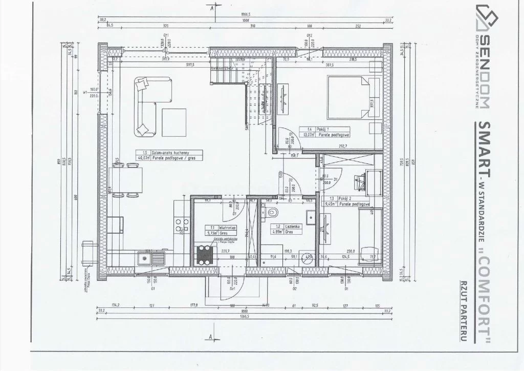 Dom 111,00 m², oferta nr , SDHAPO342, Siedlisko, Akacjowa