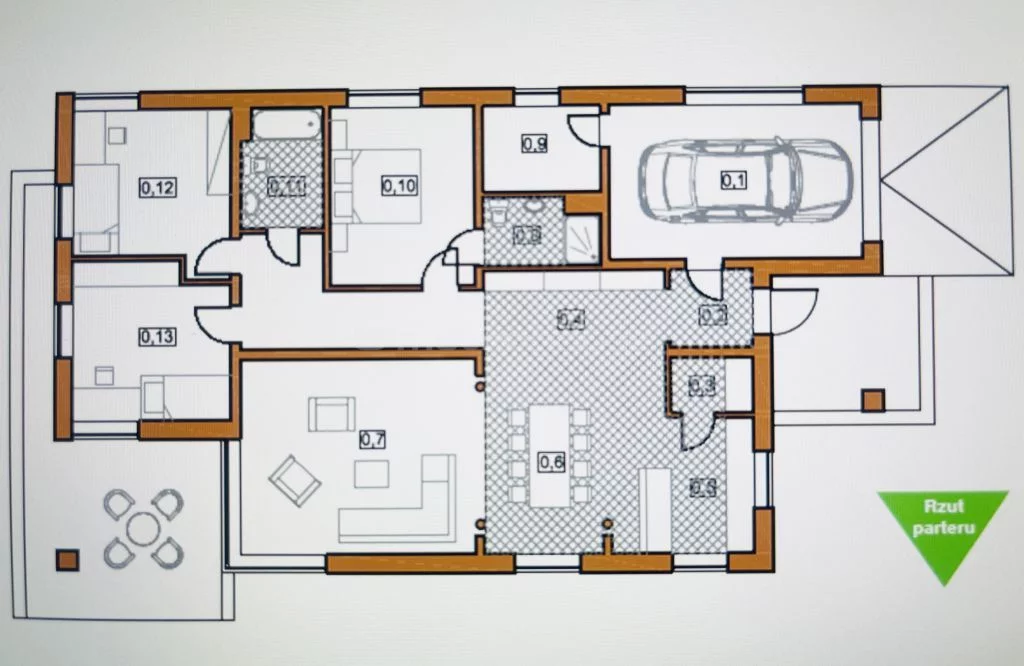 Dom 130,44 m², oferta nr , SDTOJA328, Choiny