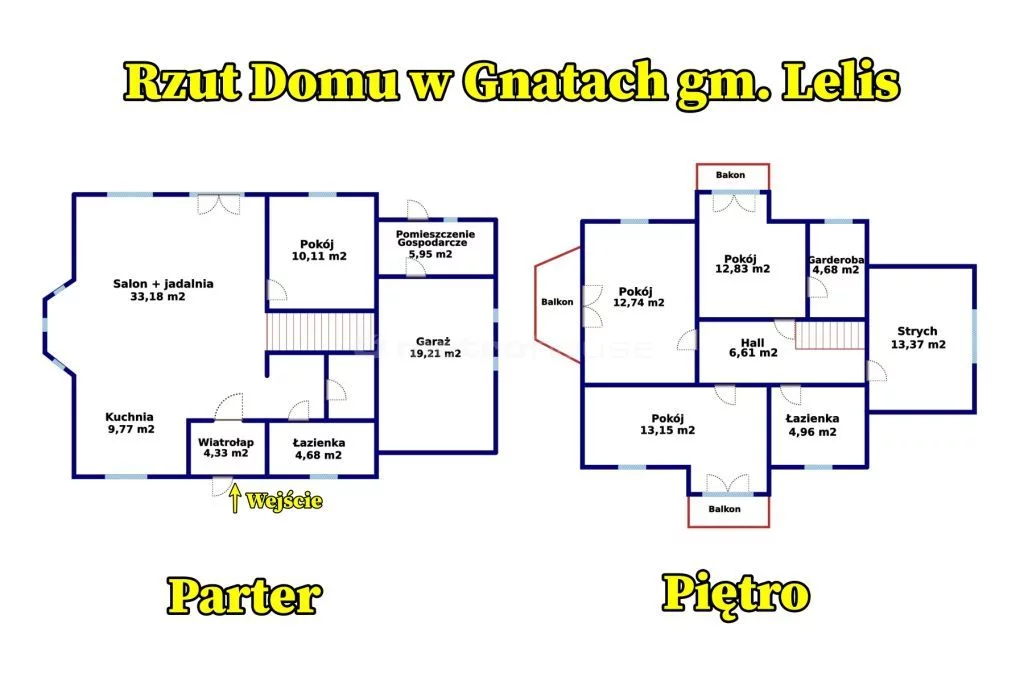 Dom 257,56 m², oferta nr , SDVOGI874, Gnaty
