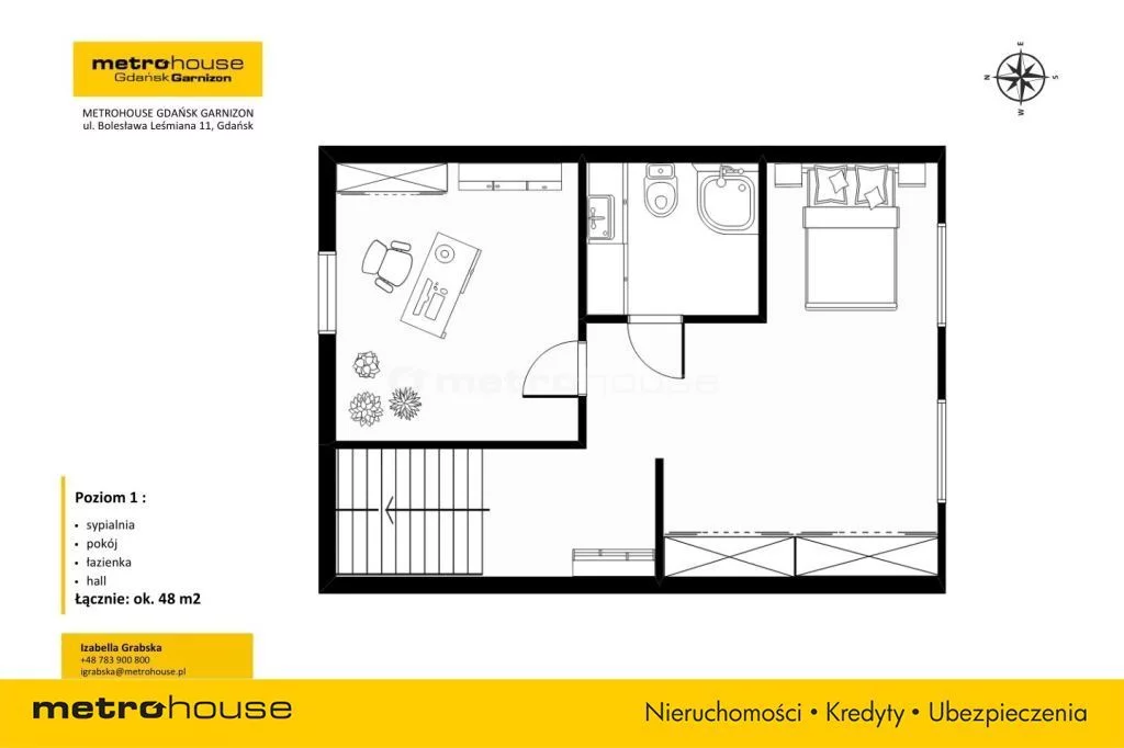 Dom 190,00 m², oferta nr , SDMILO940, Gdańsk, Chełm, Hebanowskiego