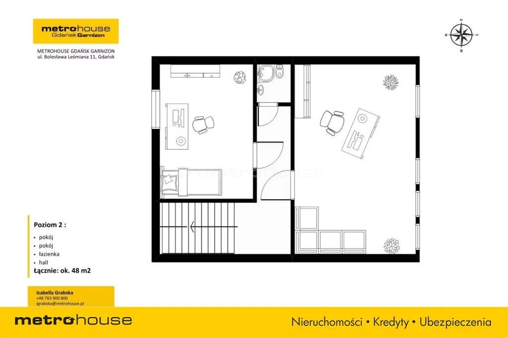 Dom 190,00 m², oferta nr , SDMILO940, Gdańsk, Chełm, Hebanowskiego