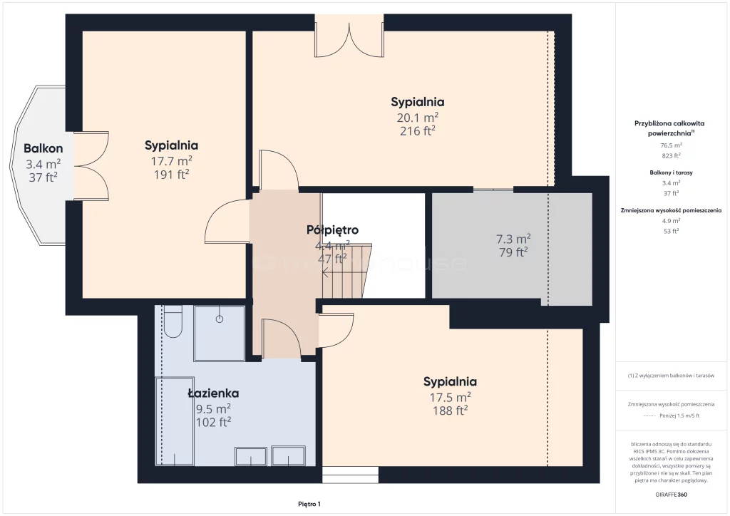 Dom 158,40 m², oferta nr , SDLOVY348, Gromadka, Jaśminowa
