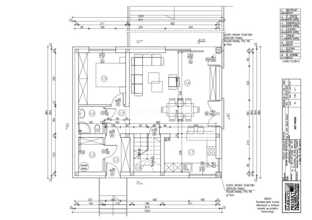 Dom 197,84 m², oferta nr , SDTUZI534, Jaworzno
