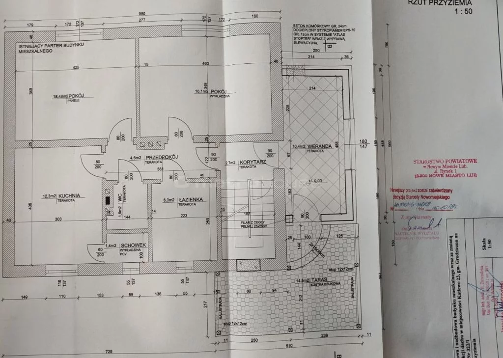 Dom 184,00 m², oferta nr , SDRAZY722, Katlewo