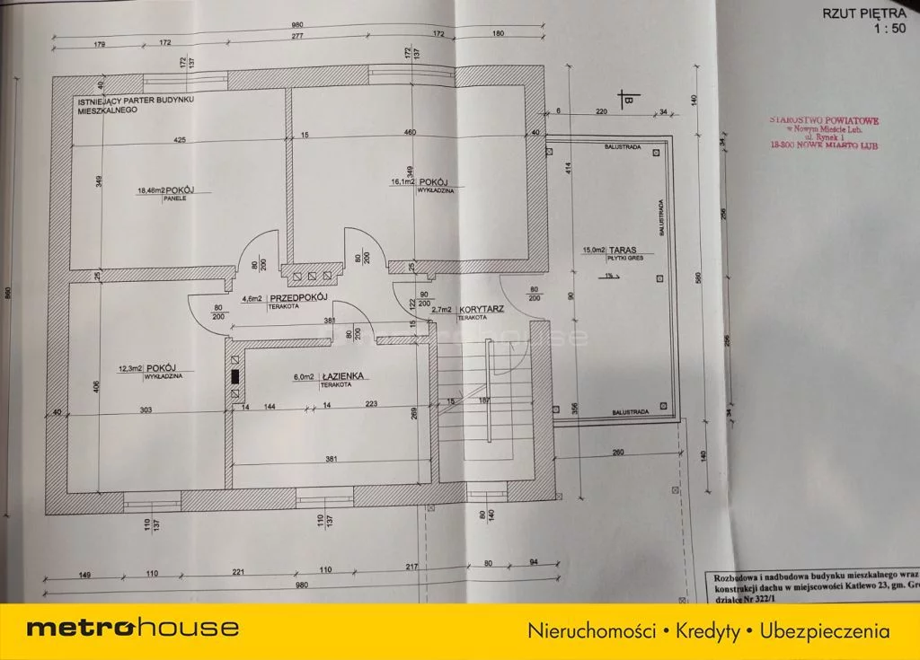 Dom 184,00 m², oferta nr , SDRAZY722, Katlewo