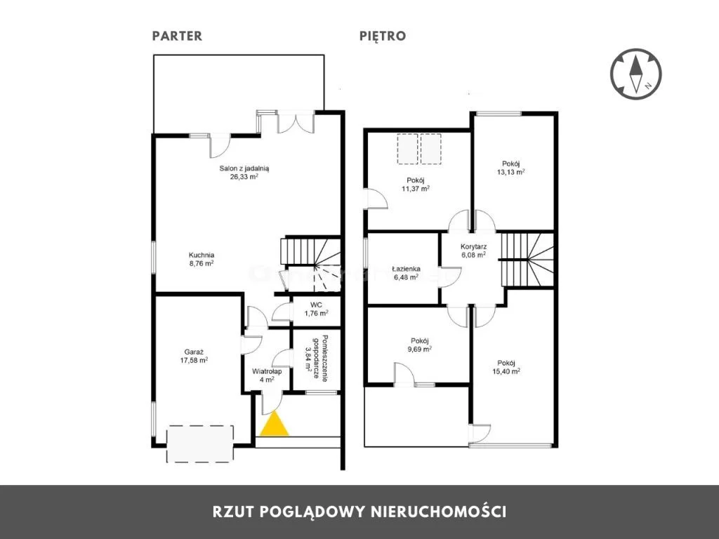 Dom i rezydencja 131,60 m², oferta nr , MYKE335, Kołobrzeg