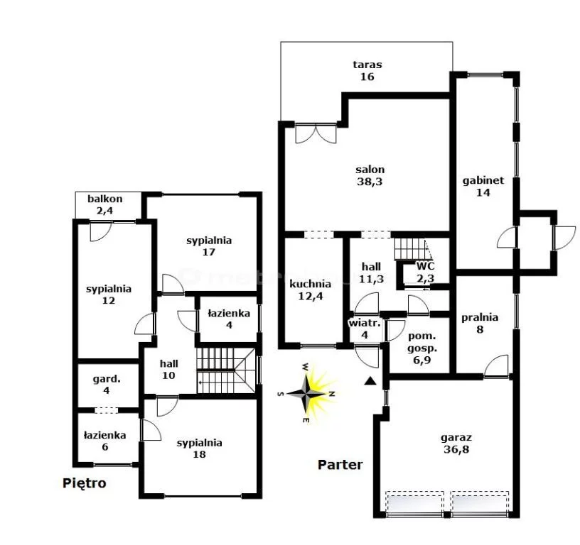 Dom 207,20 m², oferta nr , REDE653, Konstancin-Jeziorna
