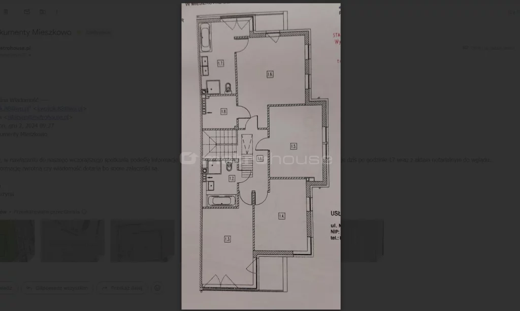 Dom 191,59 m², oferta nr , SDKEHY403, Mieszkowo