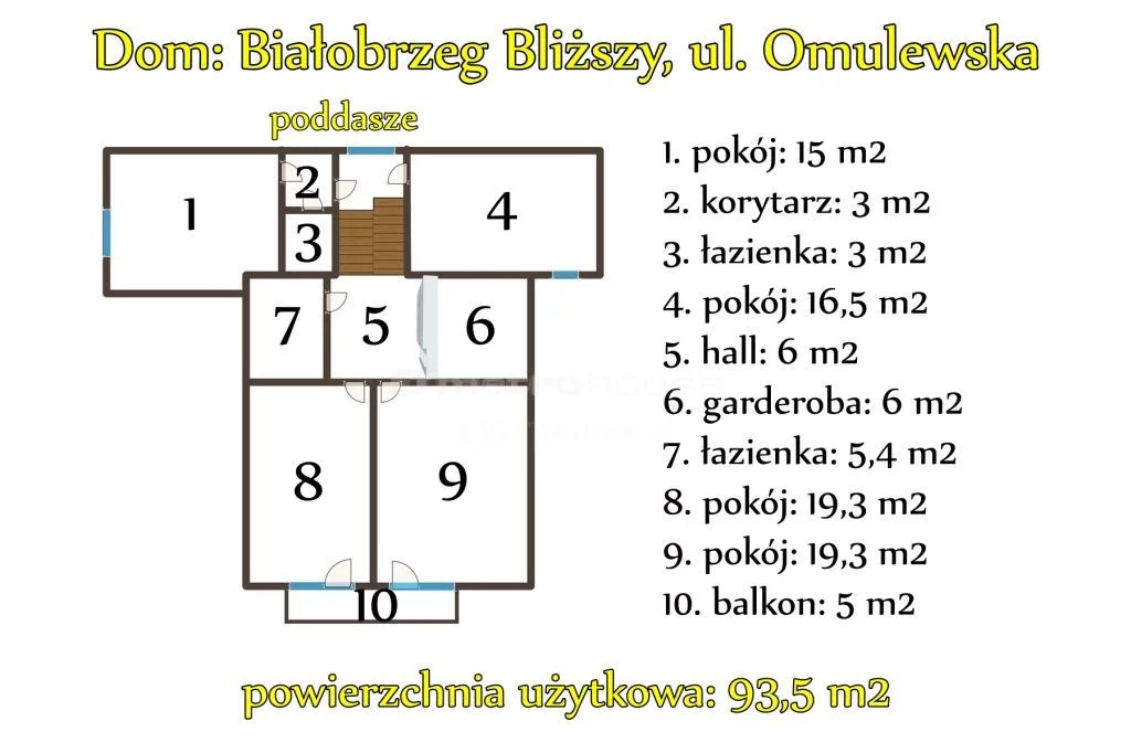 Dom 200,22 m², oferta nr , SDJILE679, Białobrzeg Bliższy, Omulewska