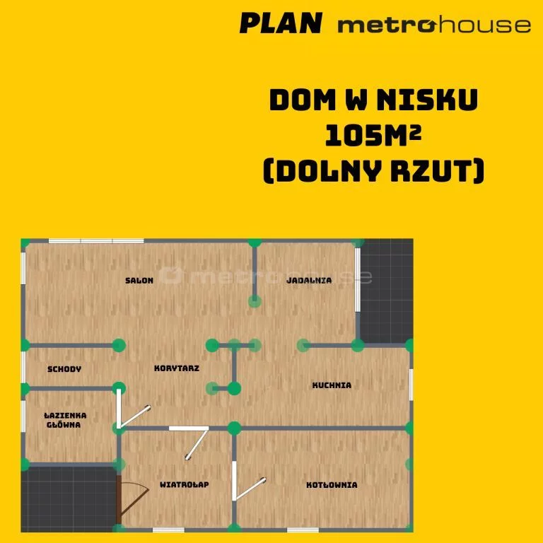Dom 310,00 m², oferta nr , SDFEME951, Nisko, Sadowa