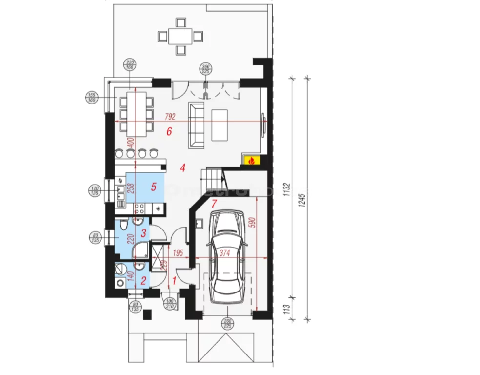Dom 157,03 m², oferta nr , SDRALA333, Raszyn, Słowikowskiego