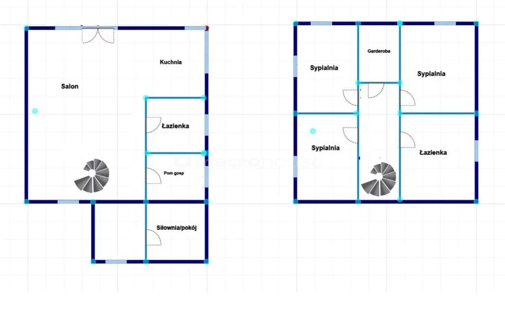 Dom 173,00 m², oferta nr , SDZEFU301, Opacz-Kolonia, Środkowa