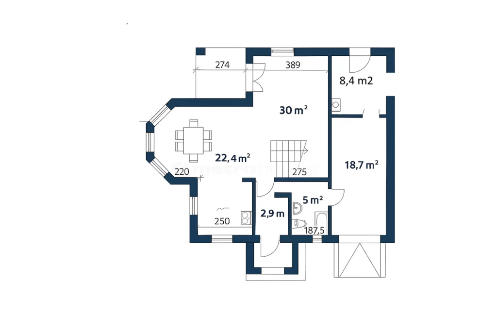 Dom i rezydencja 193,00 m², oferta nr , SDVEDI658, Stare Załubice