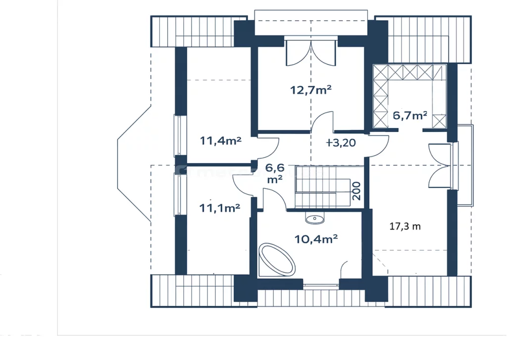 Dom i rezydencja 193,00 m², oferta nr , SDVEDI658, Stare Załubice