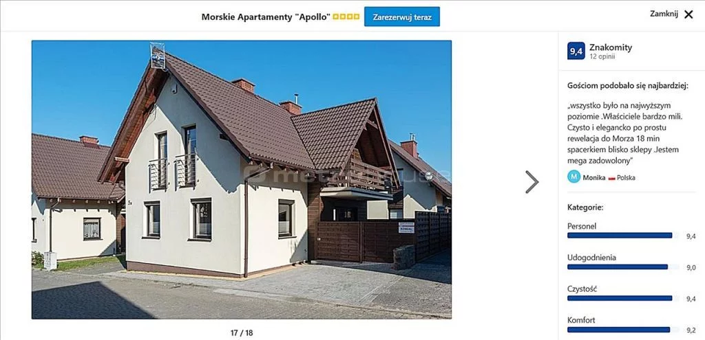 Dom i rezydencja 110,00 m², oferta nr , LODO191, Władysławowo