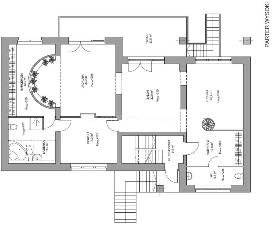 Dom 384,00 m², oferta nr , SDDUBO486, Brzeziny