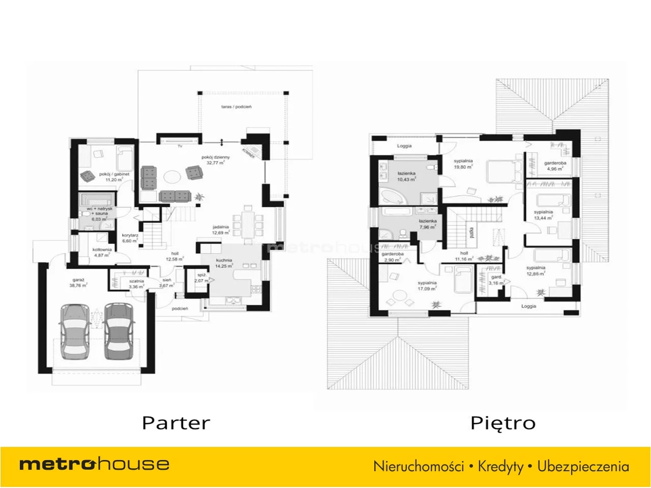 Dom i rezydencja 323,59 m², oferta nr , HANA386, Głosków