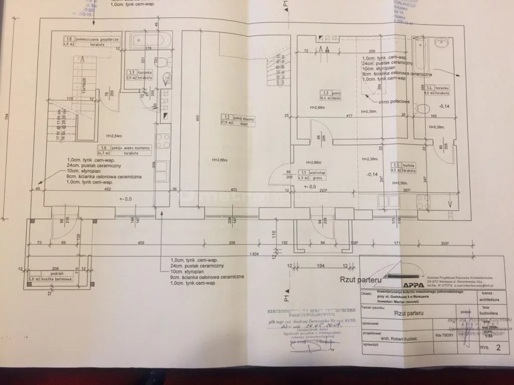 Dom 160,50 m², oferta nr , SDPUME249, Warszawa, Mokotów, Mokotów, Gwintowa